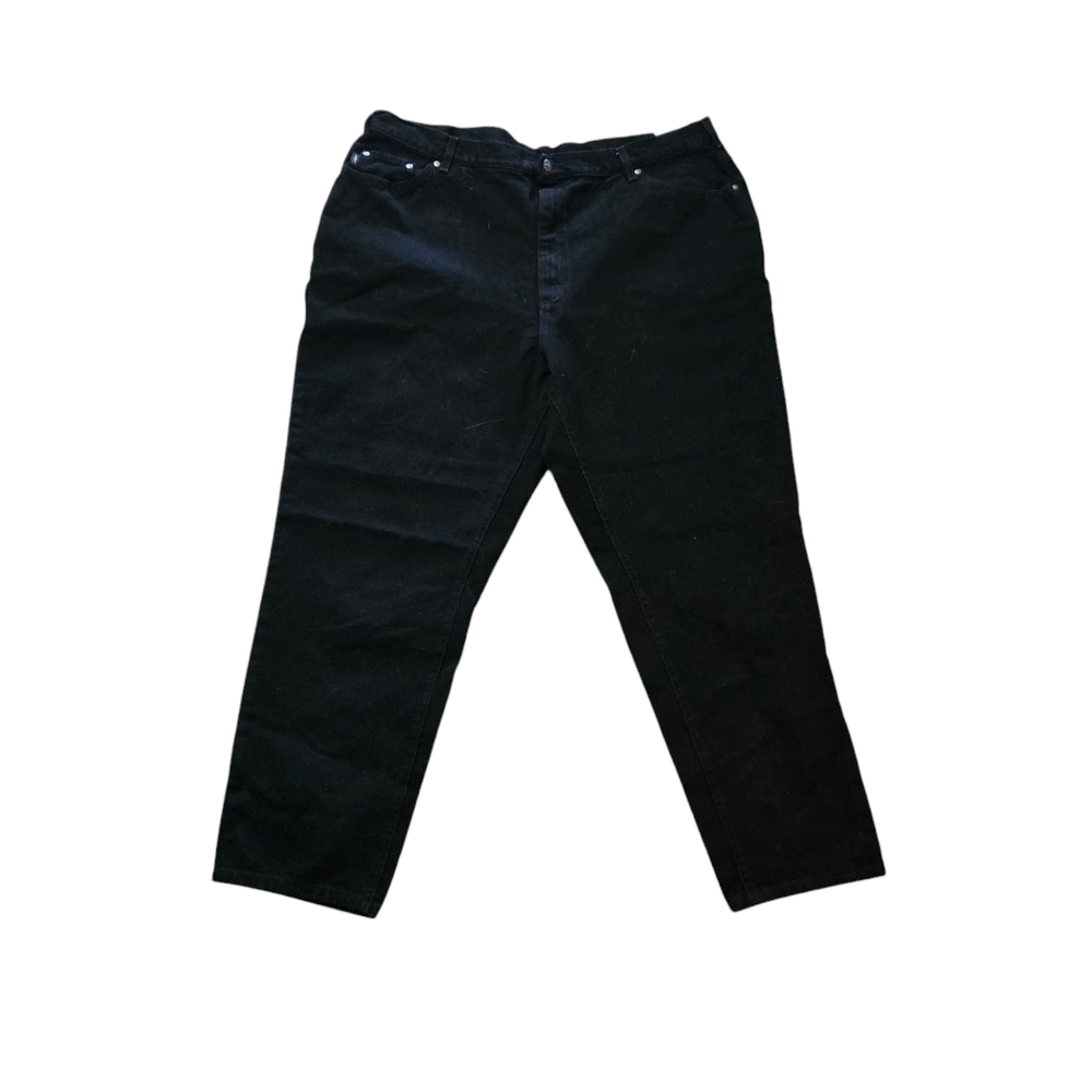 Plus size black jeans